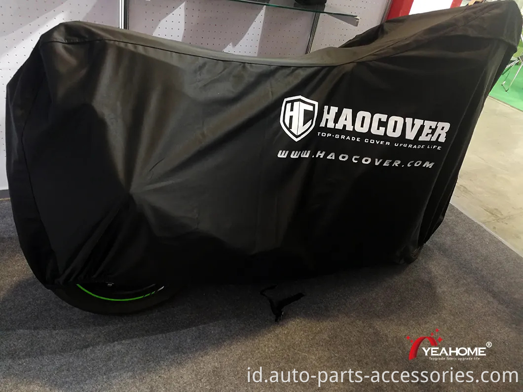 Logo khusus outdoor stretch motor cover penutup tahan air